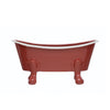 Mini Metal Bathtub Soap Dish - Freshie & Zero Studio Shop