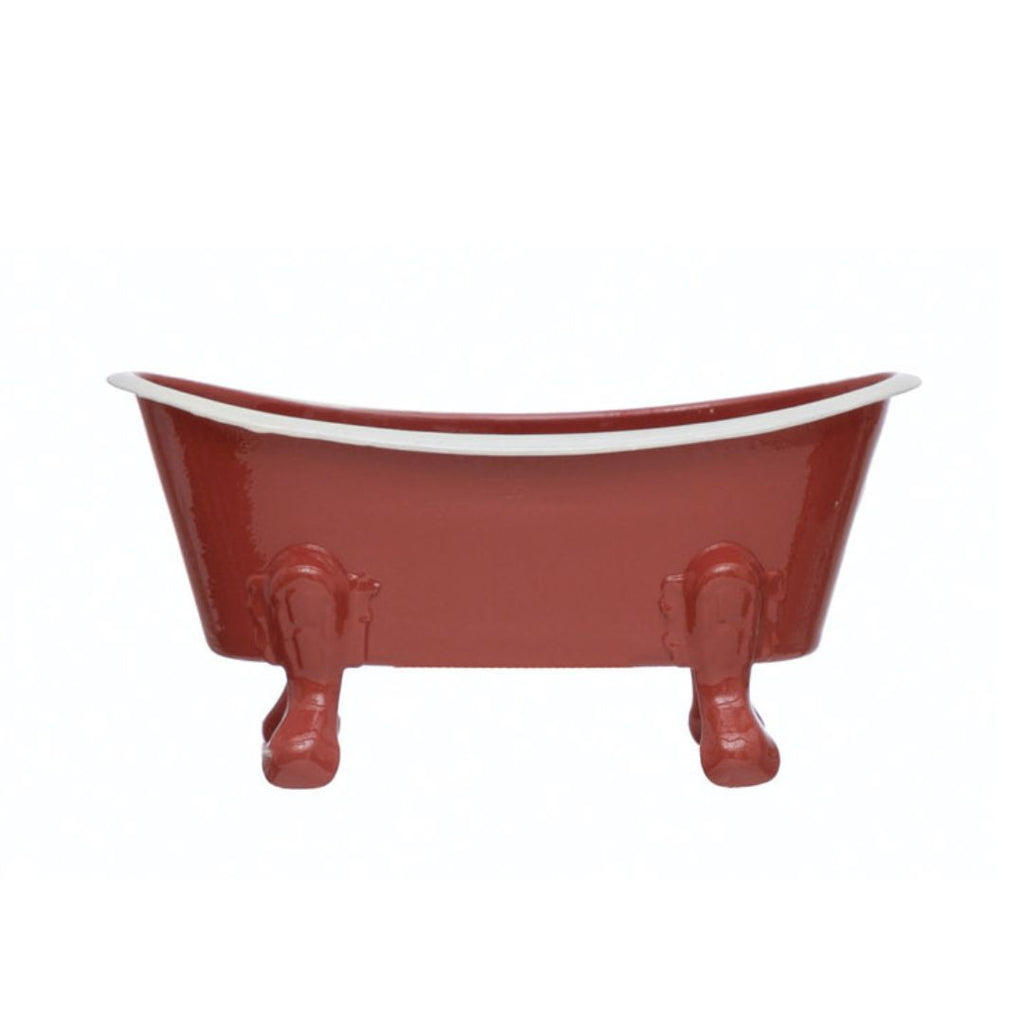 Mini Metal Bathtub Soap Dish - Freshie & Zero Studio Shop