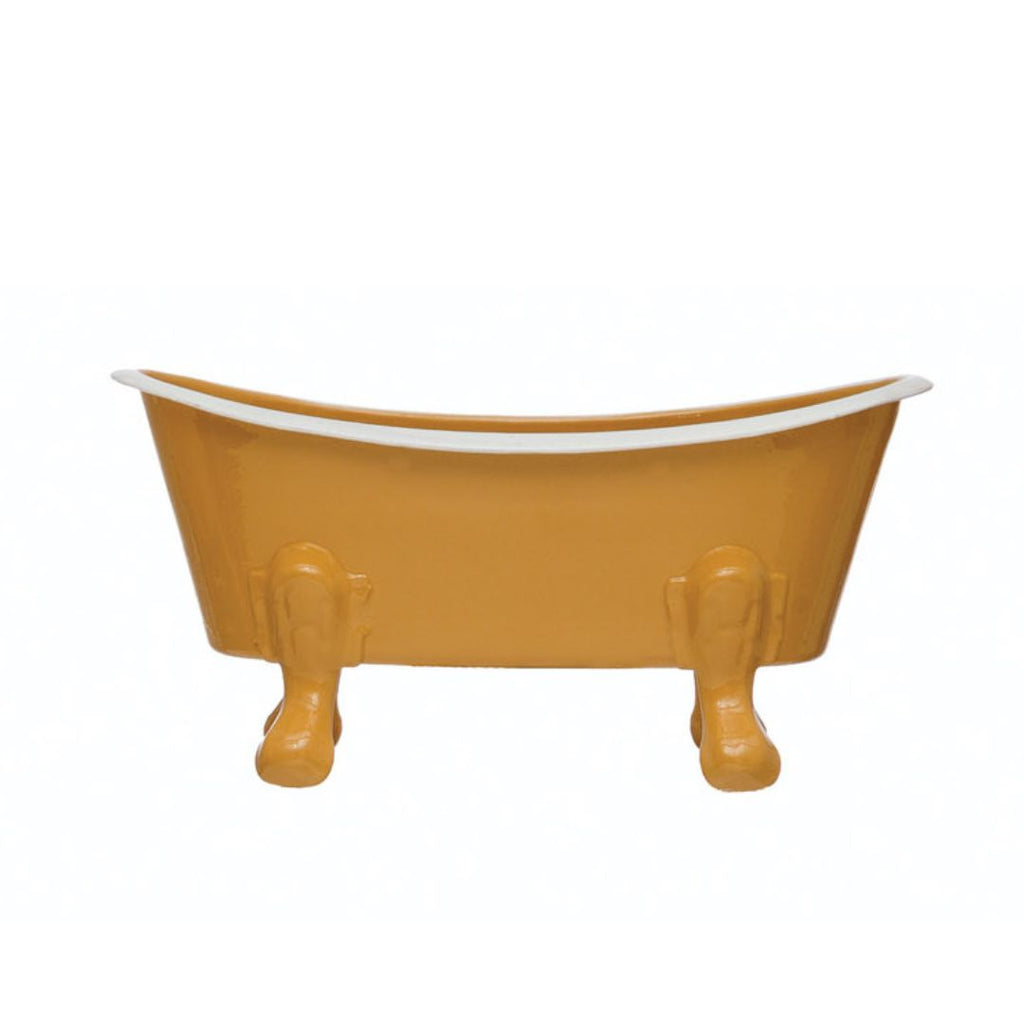 Mini Metal Bathtub Soap Dish - Freshie & Zero Studio Shop