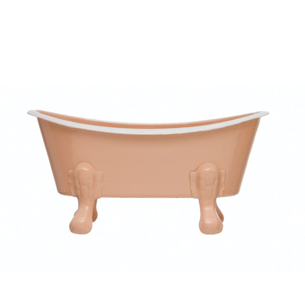 Mini Metal Bathtub Soap Dish - Freshie & Zero Studio Shop