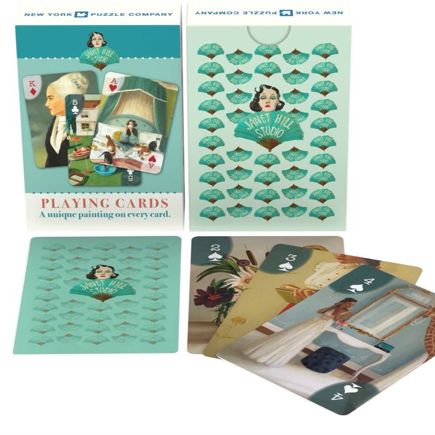 Playing Cards illustrated by Janet Hill - Freshie & Zero Studio Shop