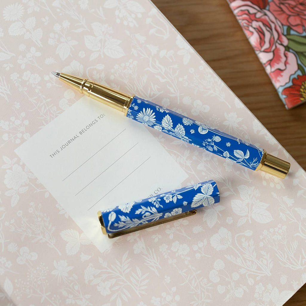 AZURE MEADOW | ROLLERBALL PEN - Freshie & Zero Studio Shop