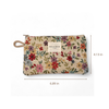 Small Makeup Bag: Floral Blum - Freshie & Zero Studio Shop