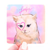 SwiftieCat Loafer Cat Vinyl Sticker - Freshie & Zero Studio Shop