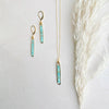 lyric necklace with turquoise - Freshie & Zero Studio Shop