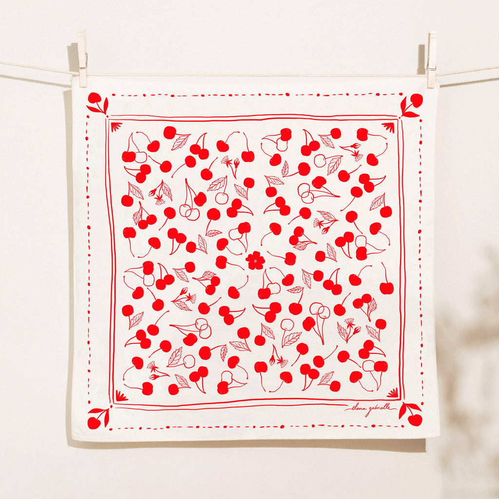 Cherries Bandana - Freshie & Zero Studio Shop