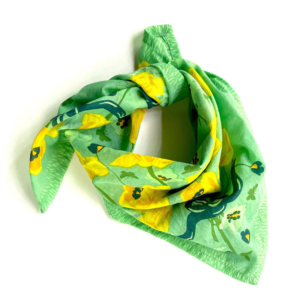 Daffodil Kerchief - Freshie & Zero Studio Shop