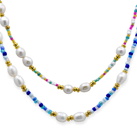 Beads of Paradise Necklace by ISLA - Freshie & Zero Studio Shop