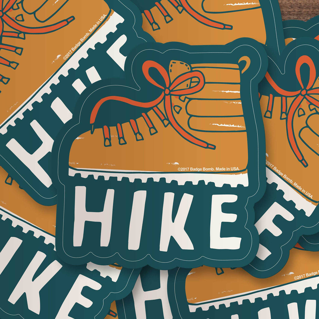 Hiking Boot Sticker - Freshie & Zero Studio Shop