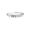 BELIEVE Handmade Ring by Christina Kober - Freshie & Zero Studio Shop