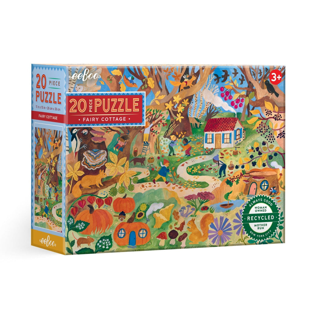 Fairy Cottage Jigsaw Puzzle - 20 Pieces - Freshie & Zero Studio Shop