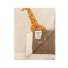 Organic Cotton 3D Knit Baby Blanket - Savannah Safari - Freshie & Zero Studio Shop