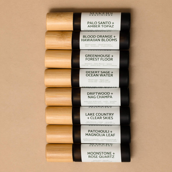 Rollerball Perfume Oil: Violet Hibiscus + Green Monstera - Freshie & Zero Studio Shop