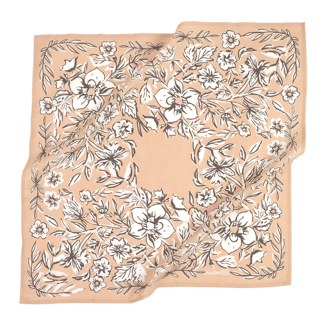 Handker Bandana: Georgia Bandana No. 135 - Freshie & Zero Studio Shop