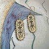 Gladys Brass Earrings by Handker - Freshie & Zero Studio Shop