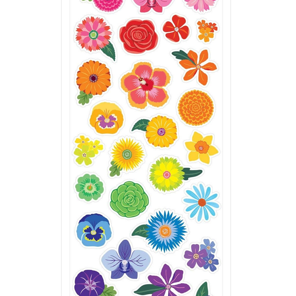 Petals of the Rainbow Sticker Sheet by Pipstickers - Freshie & Zero Studio Shop