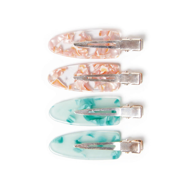 Mint Bellini Acetate Paddle Clips - Freshie & Zero Studio Shop