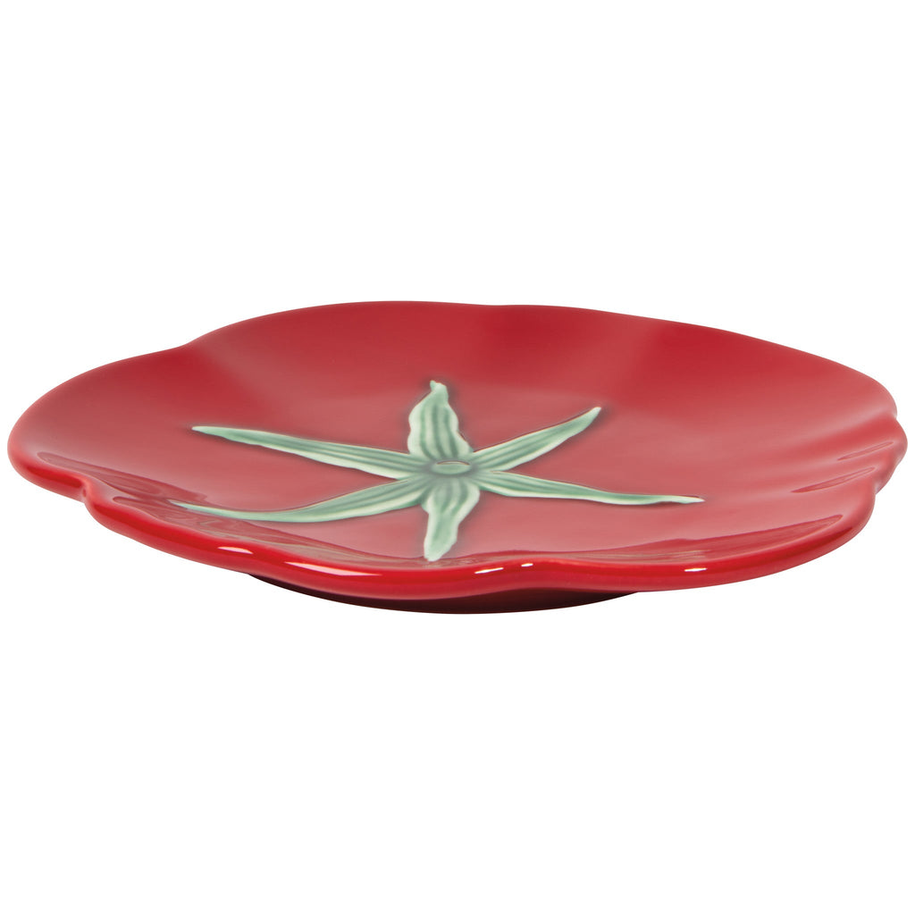 Red Heirloom Tomato Shaped Dish - Freshie & Zero Studio Shop