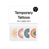 Rainbows Temporary Tattoos: Yellow - Freshie & Zero Studio Shop