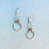 gold swirl loops earrings - Freshie & Zero Studio Shop