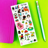 Cat Cafe Sticker Sheet by Pipstickers - Freshie & Zero Studio Shop