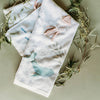 Organic Cotton 3D Knit Baby Blanket - Jellyfish & Whales - Freshie & Zero Studio Shop