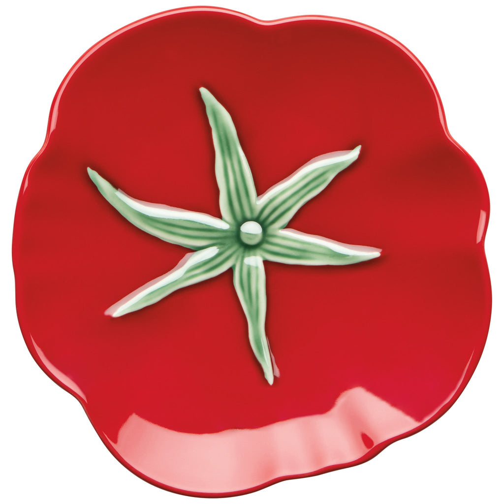 Red Heirloom Tomato Shaped Dish - Freshie & Zero Studio Shop