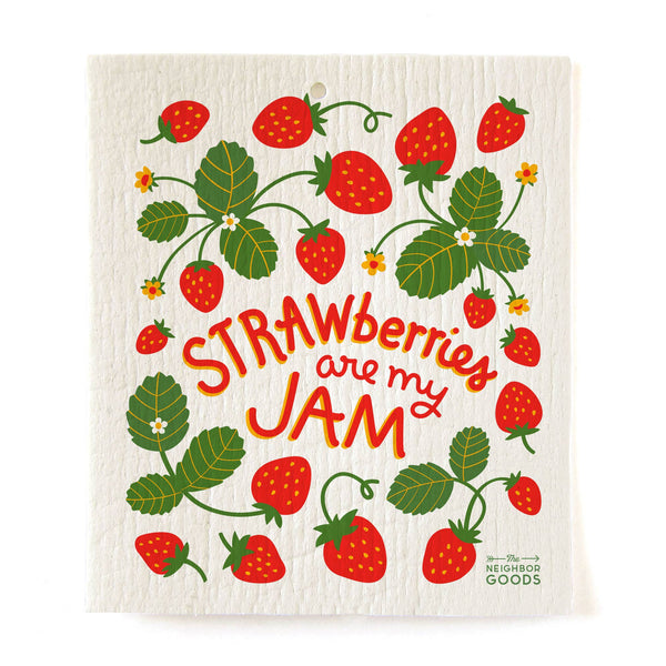 Strawberry Sponge Cloth - Freshie & Zero Studio Shop