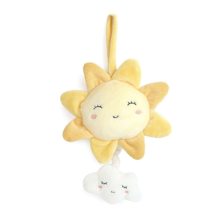 Plush Sun + Cloud Musical Mobile - Freshie & Zero Studio Shop