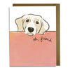Oh Friend Dog Sympathy Card - Freshie & Zero Studio Shop