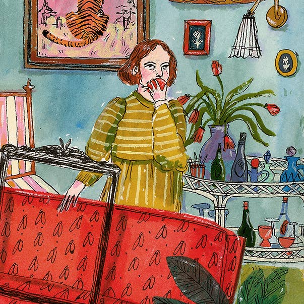 Other People's Living Rooms 11"x14" Print by Jill Kittock - Freshie & Zero Studio Shop