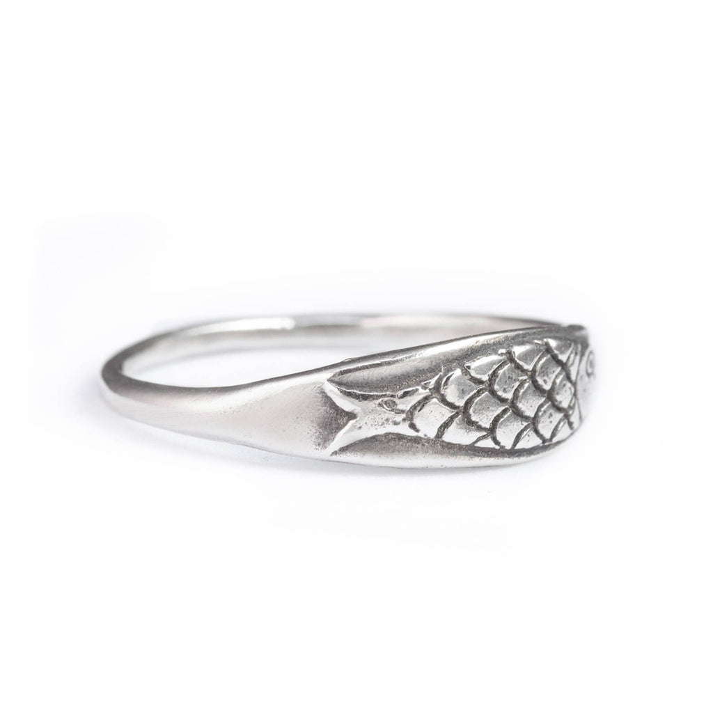 Fish ring: Bronze / Size 9- 59.5mm - Freshie & Zero Studio Shop