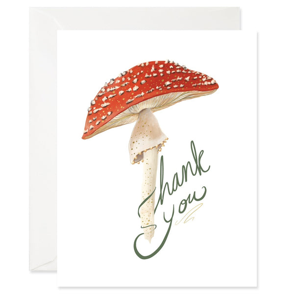 Mushroom Boxed Thank You Cards - Set of 6 - Freshie & Zero Studio Shop