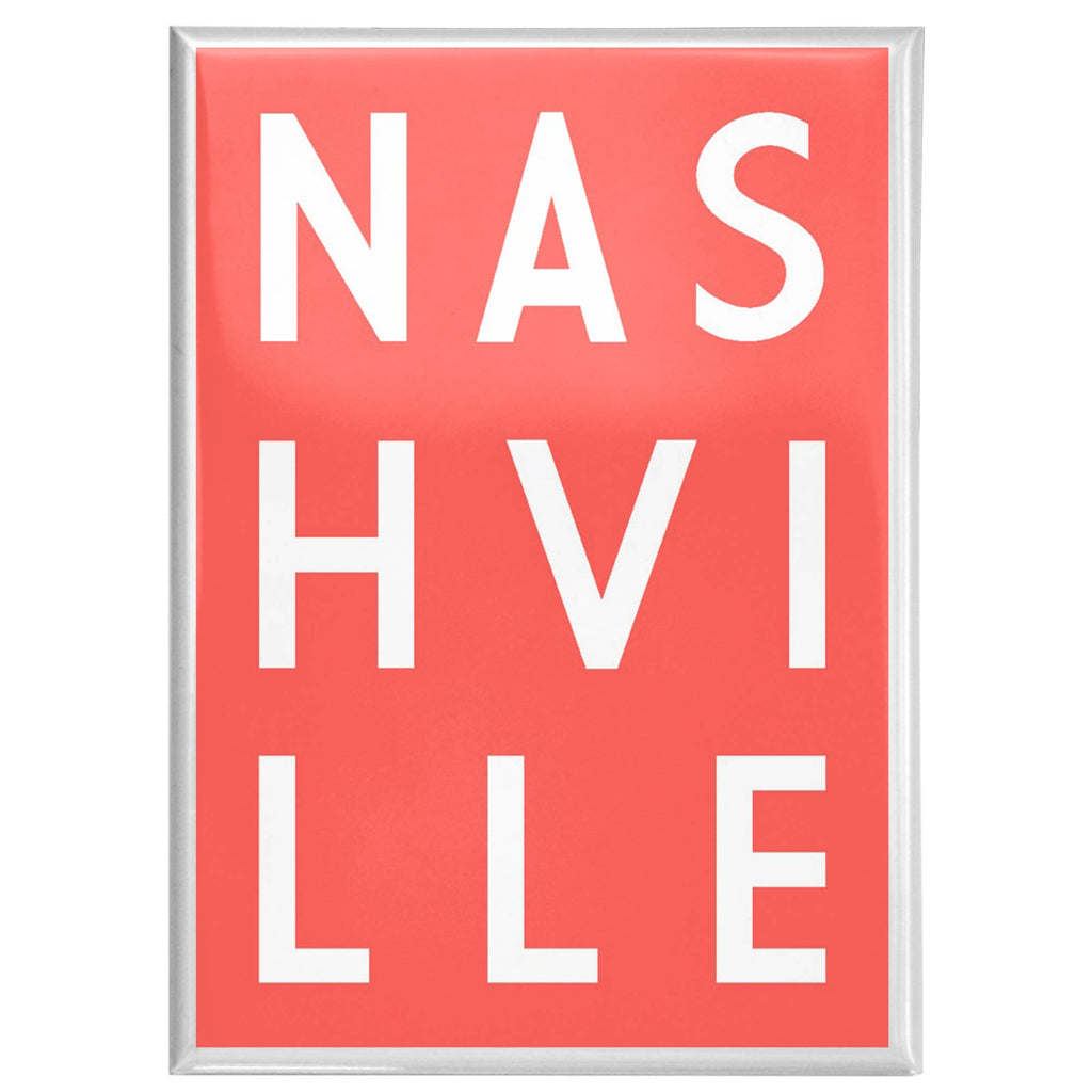 Tomato Red Nashville Magnet - Freshie & Zero Studio Shop