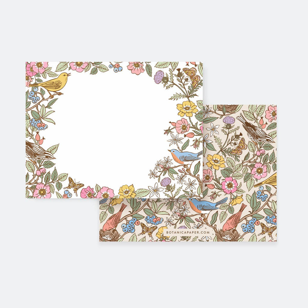 SONGBIRDS Notecards | Set of 4 - Freshie & Zero Studio Shop