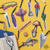 Flat Bookmark Pens: Vintage Illustrations - Freshie & Zero Studio Shop