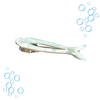 Hollow Fishbone Acetate Hair Clip, Fish Design Duckbill Clip: B - Freshie & Zero Studio Shop