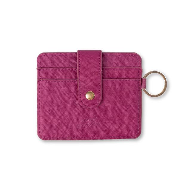 Raspberry Keyring Card Wallet - Freshie & Zero Studio Shop