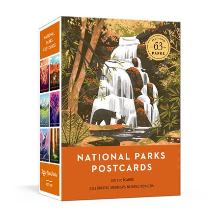 National Parks Postcard Box Set - Freshie & Zero Studio Shop