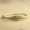 Fern ring: Bronze / Size 8- 57.0mm - Freshie & Zero Studio Shop