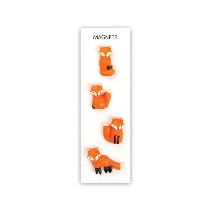 Little Mighty Magnets: Foxes - Freshie & Zero Studio Shop