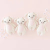 Mini Hand-Knit Baby Cow Animal Dolls by Cuddle + Kind - Freshie & Zero Studio Shop