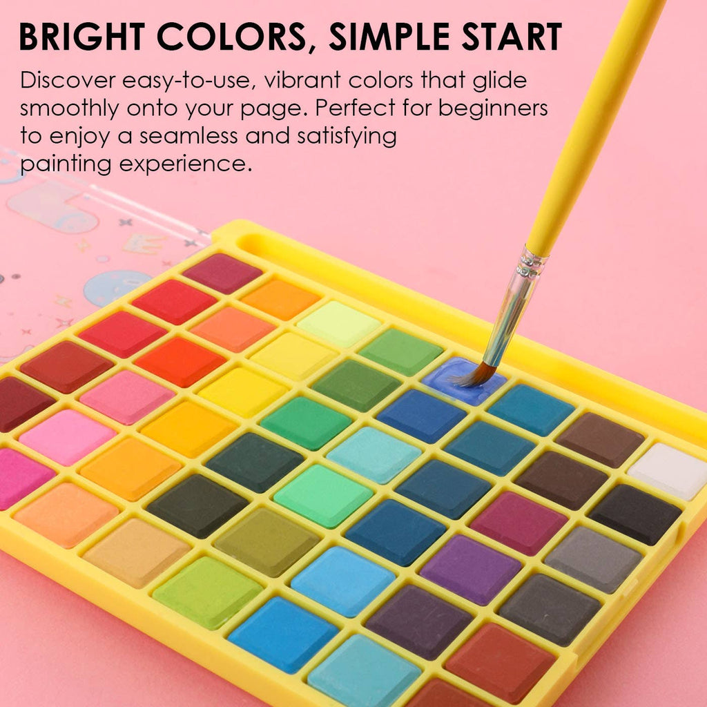 All-In-One Watercolor Set of 48 - Freshie & Zero Studio Shop