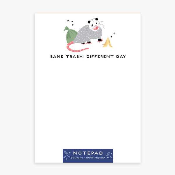 Opossum Notepad - Freshie & Zero Studio Shop