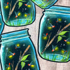 Firefly Jar sticker - Freshie & Zero Studio Shop