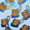 Burn This Mutha Down Cat Matte Sticker - Freshie & Zero Studio Shop