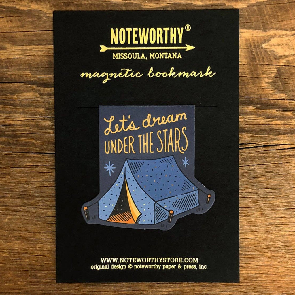 Dream Under the Stars Magnetic Bookmark - Freshie & Zero Studio Shop