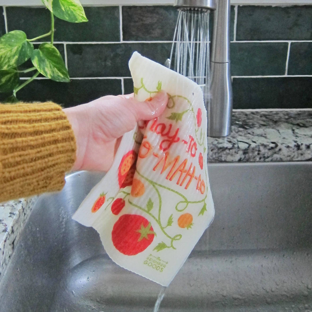 Tomato Sponge Cloth - Freshie & Zero Studio Shop