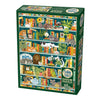 The Purrfect Bookshelf - 1000pc jigsaw puzzle - Freshie & Zero Studio Shop