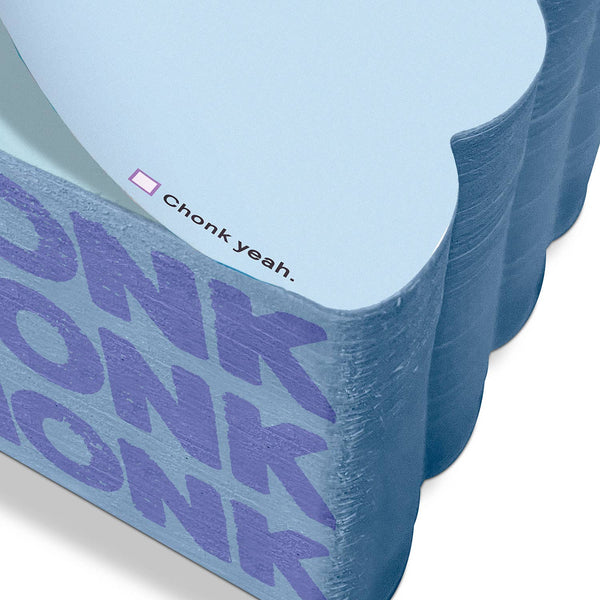 Keep On Chonkin’ Pug Notepad Cube - Freshie & Zero Studio Shop